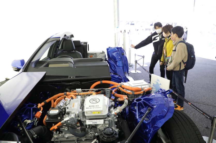 燃料電池車トヨタ「MIRAI」